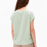 T-Shirt Slub Jersey Stripe oatmilk-foam von Armedangels