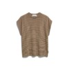 T-Shirt Slub Jersey Stripe sand stone-dried palm von Armedangels