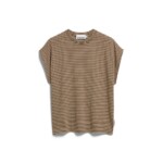 T-Shirt Slub Jersey Stripe sand stone-dried palm von Armedangels