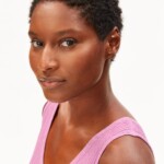 Top Linen Blend Knit washed berry von Armedangels