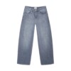 Jeans Ash Barrel Leg Minimal Stretch - Cutline slate grey von DAWN