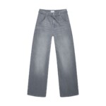 Jeans Blink Wide Barrel Soft Denim - Classic cool grey von DAWN