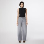 Jeans Blink Wide Barrel Soft Denim - Classic cool grey von DAWN