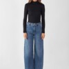 Jeans Blink Wide Barrel Soft Denim - Classic vintage blue von DAWN