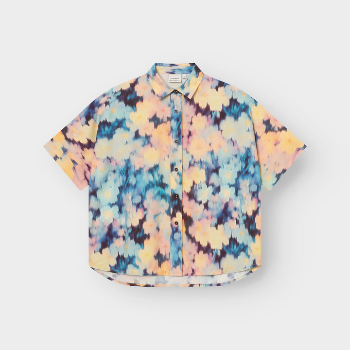 Bluse Alsvik Ikat Field multi color von Dedicated.