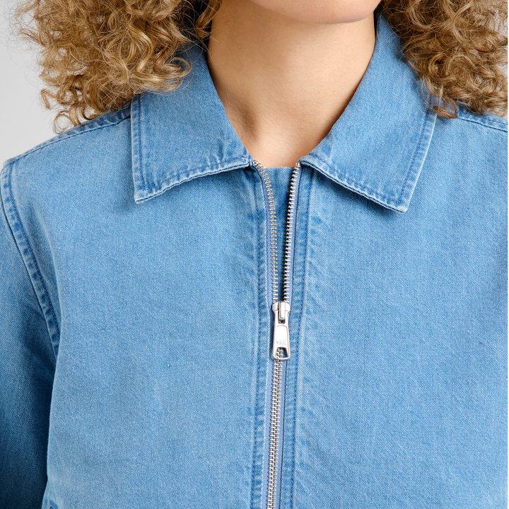 Jacke Sunna Denim light blue von Dedicated.