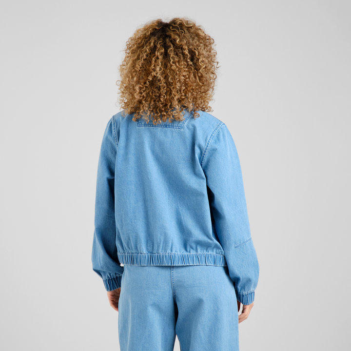 Jacke Sunna Denim light blue von Dedicated.