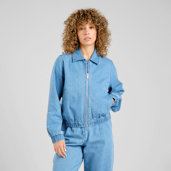 Jacke Sunna Denim light blue von Dedicated.