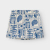 Shorts Aspudden Ocean Squares rainy day von Dedicated.