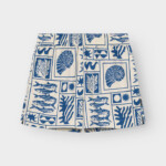 Shorts Aspudden Ocean Squares rainy day von Dedicated.