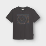 T-shirt Stockholm Turntable Lines forged iron von Dedicated.