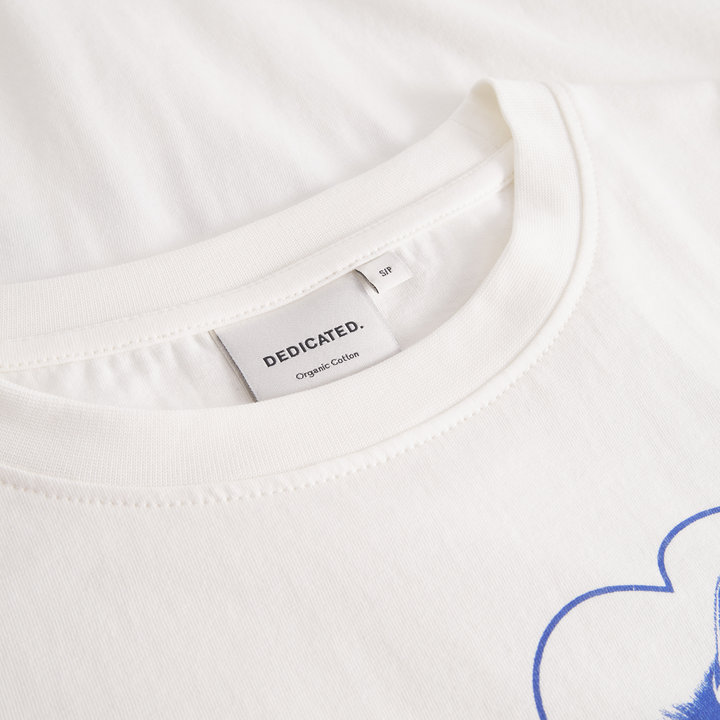 T-shirt Vadstena Live Your Dream whisper white von Dedicated.