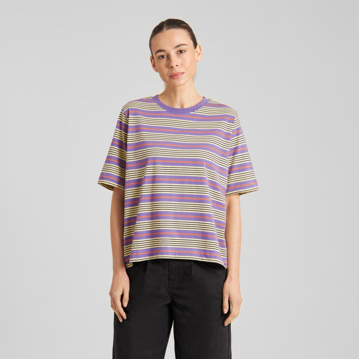 T-shirt Vadstena Retro Stripe purple haze von Dedicated.