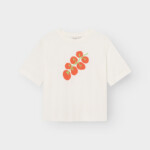 T-shirt Vadstena Tomato whisper white von Dedicated. T-shirt Vadstena Tomato whisper white von Dedicated.