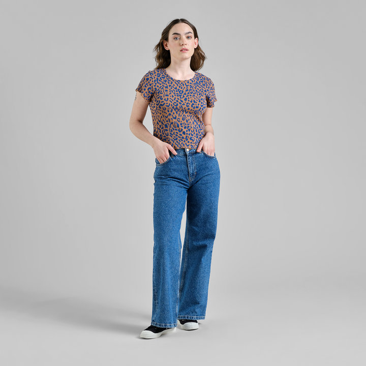 Top Rib Ven Leopard rawhide von Dedicated.