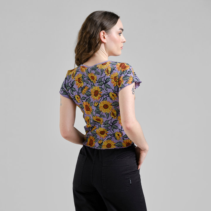 Top Rib Ven Sunflower purple haze von Dedicated.