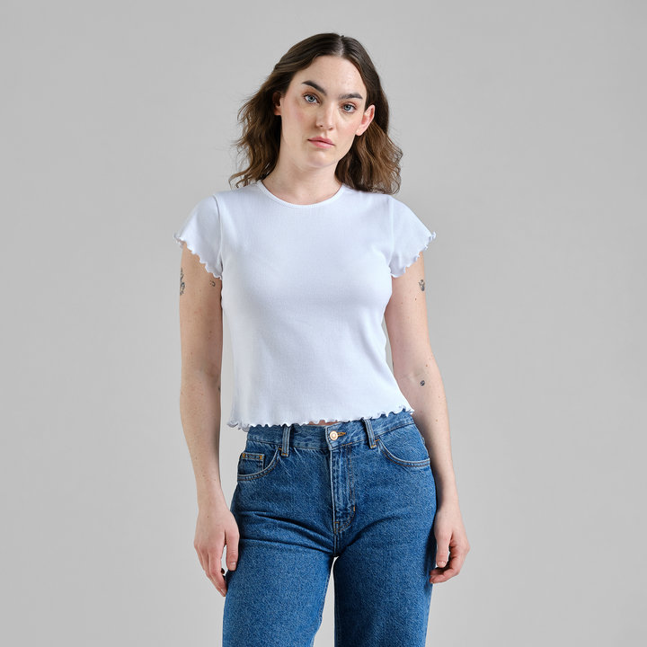 Top Rib Ven white von Dedicated.