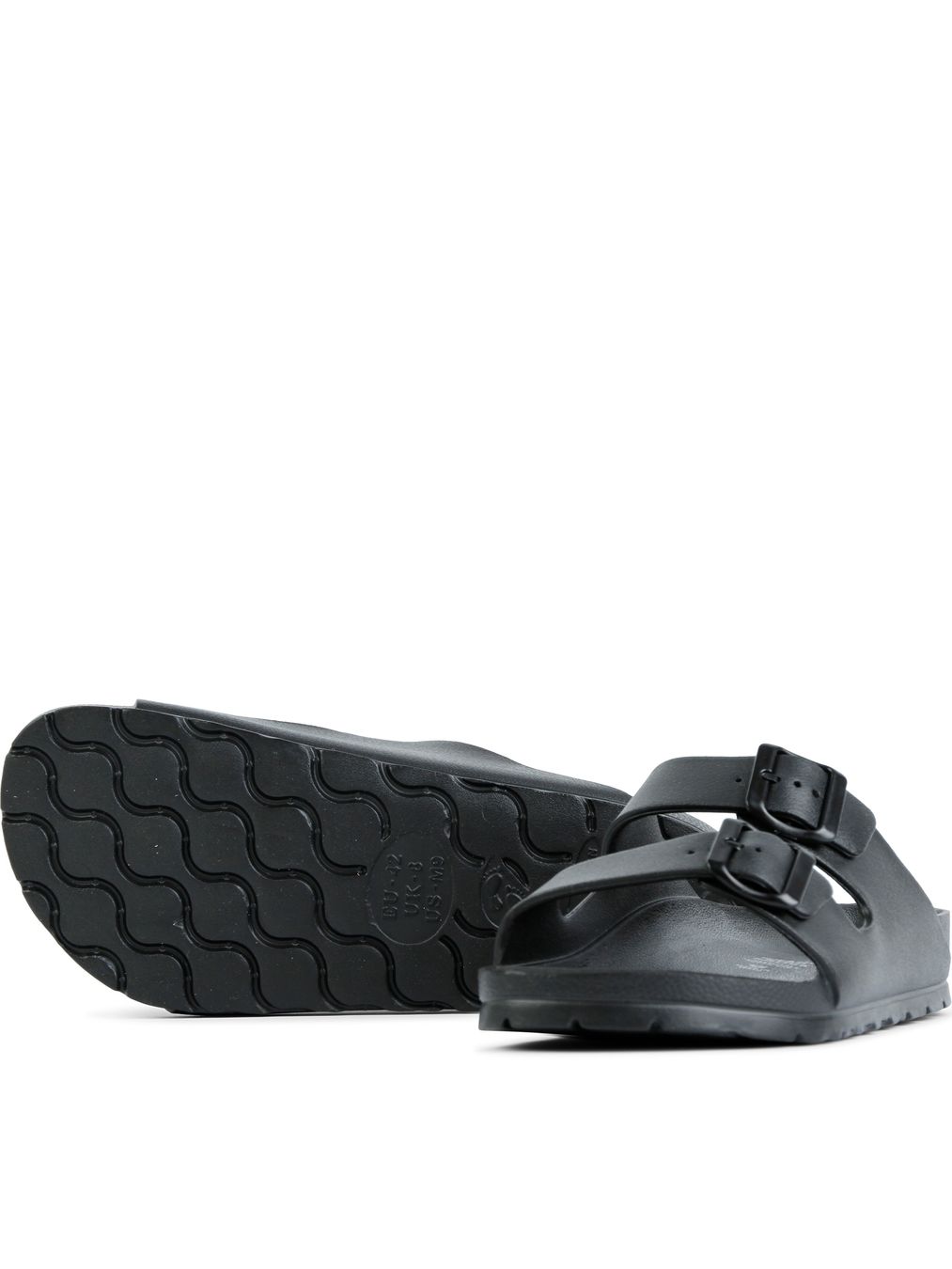 Sandale Pool Two Buckle black von Grand Step Shoes