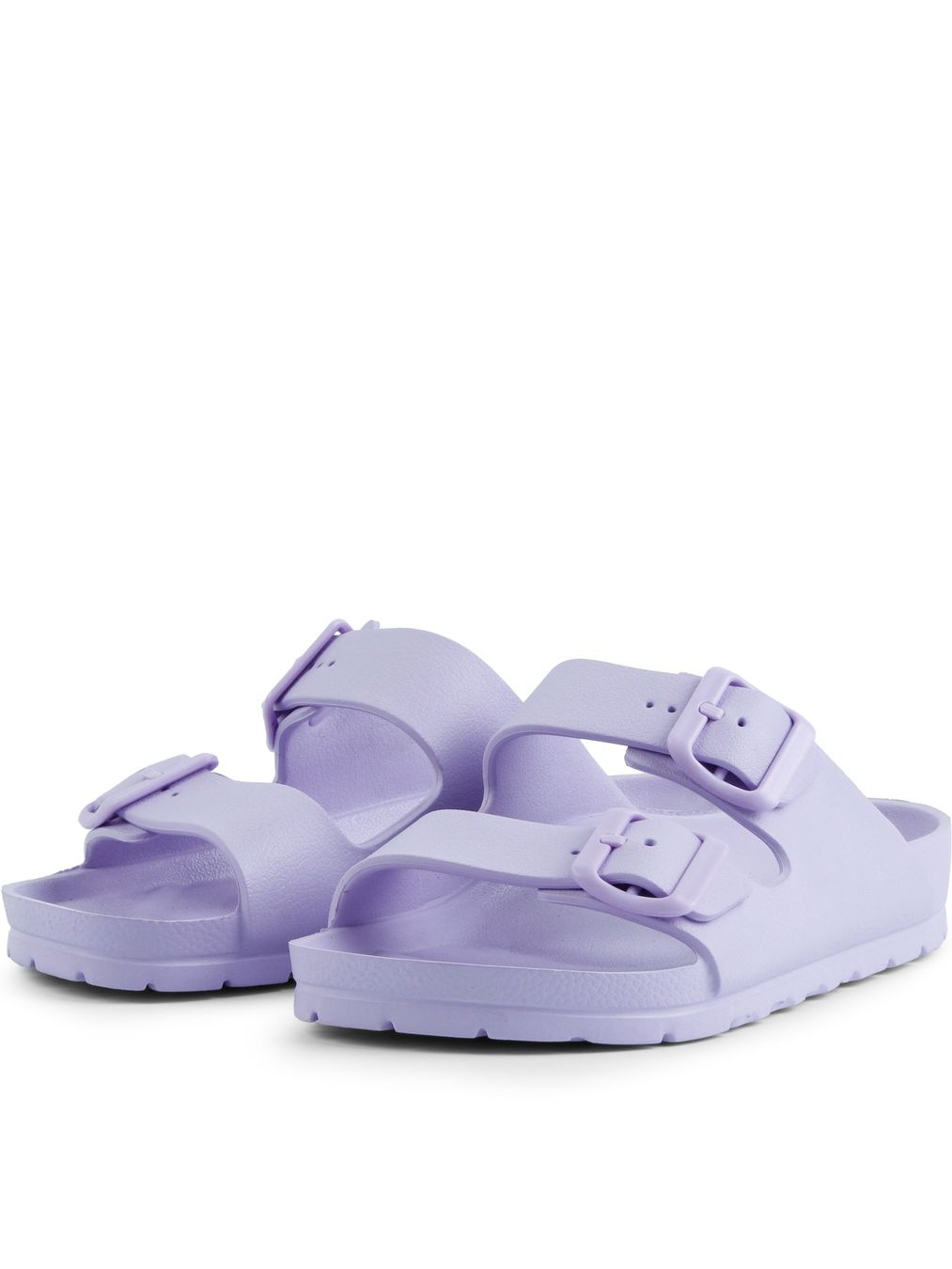 Sandale Pool Two Buckle pastel-lila von Grand Step Shoes