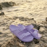 Sandale Pool Two Buckle pastel-lila von Grand Step Shoes