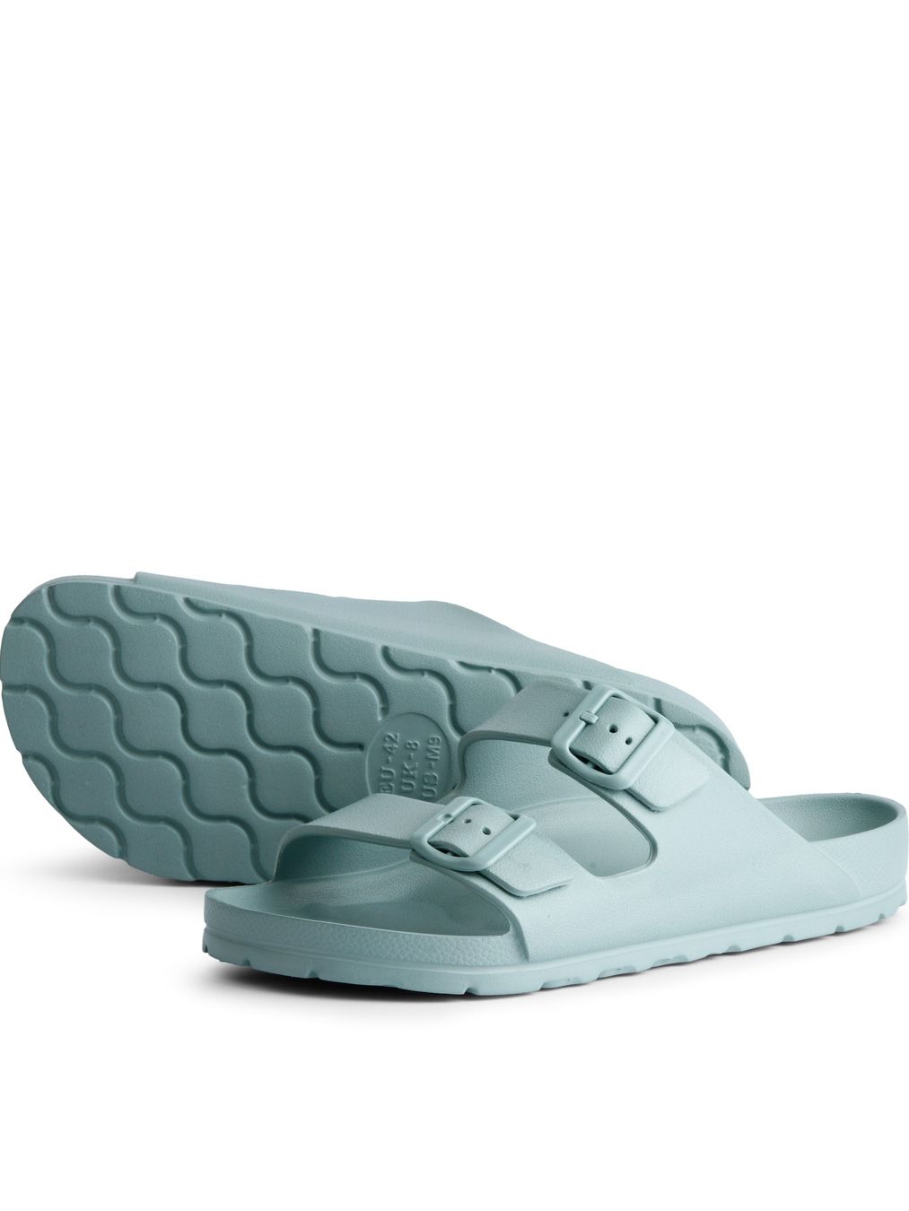 Sandale Pool Two Buckle seagreen von Grand Step Shoes
