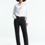 Jeans Caroline Cropped holo grey used von Kings of Indigo