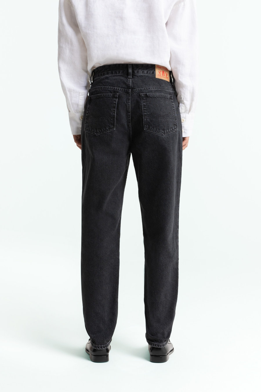 Jeans Caroline Cropped holo grey used von Kings of Indigo