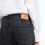 Jeans Caroline Cropped holo grey used von Kings of Indigo