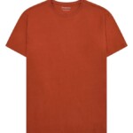 Basic T-shirt burnt brick von KnowledgeCotton Apparel