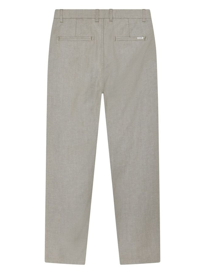 Hose CHUCK regular twill chino burned olive von KnowledgeCotton Apparel