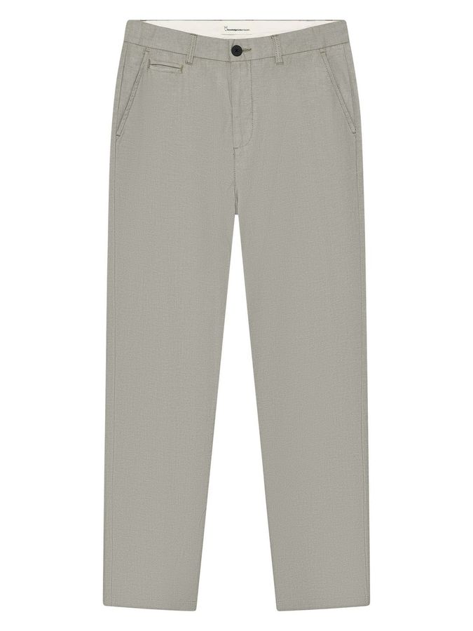 Hose CHUCK regular twill chino burned olive von KnowledgeCotton Apparel