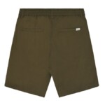 Shorts Fig Loose Poplin burned olive von KnowledgeCotton Apparel