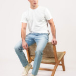 Jeans Jim Regular Slim seabad blue von Kuyichi