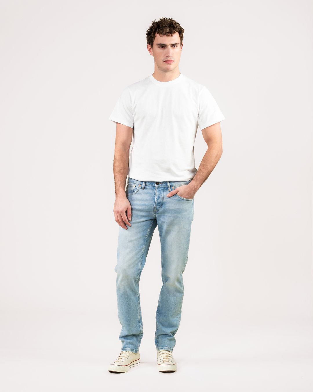 Jeans Jim Regular Slim seabad blue von Kuyichi