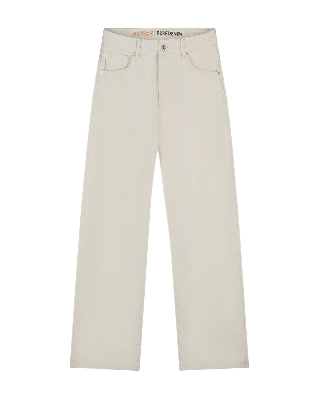 Jeans Lucy Loose ecru von Kuyichi