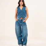 Jeans Lucy Loose lifecycle blue von Kuyichi