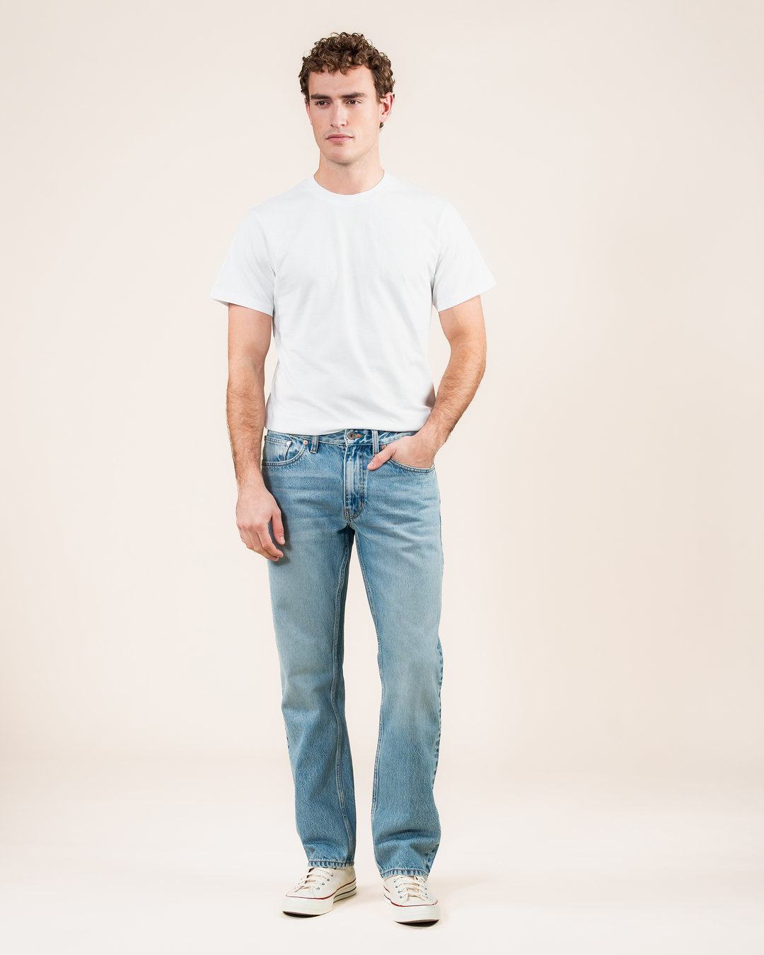 Jeans Scott Regular pale shore blue von Kuyichi