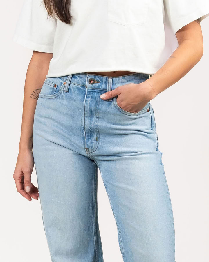 Jeans Vivienne Flare revintaged von Kuyichi