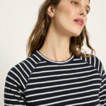 Raglanshirt onyx/ creme von Lanius