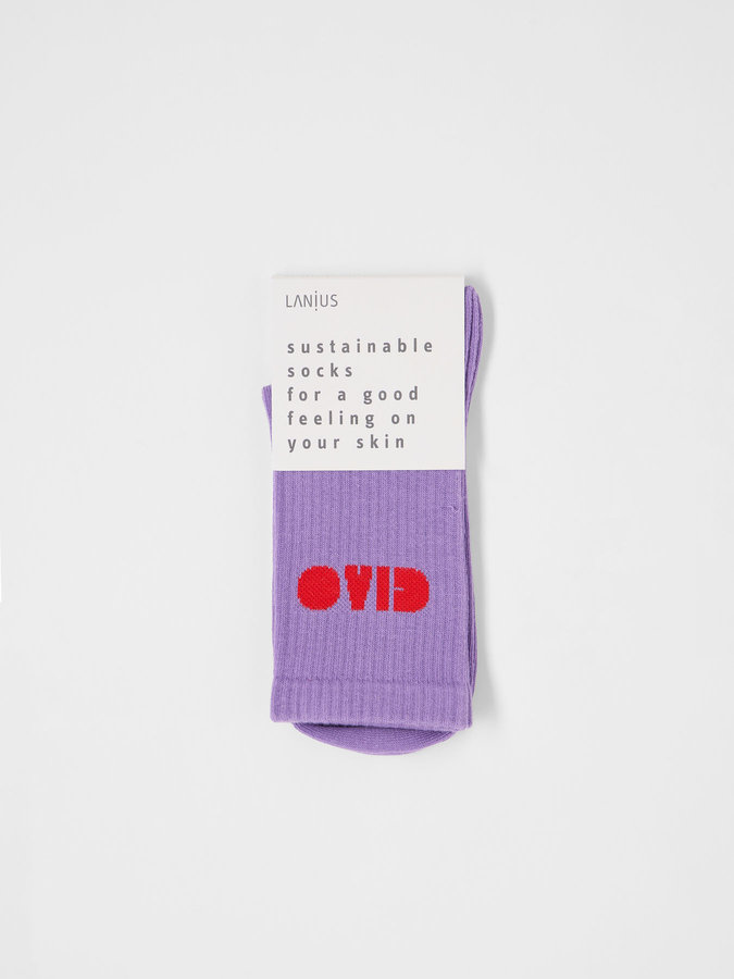 Socken Statement verbena von Lanius