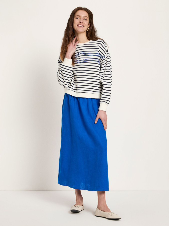 Sweatshirt Statement creme/ midnight von Lanius Sweatshirt Statement creme/ midnight von Lanius