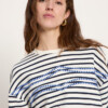 Sweatshirt Statement creme/ midnight von Lanius