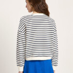 Sweatshirt Statement creme/ midnight von Lanius Sweatshirt Statement creme/ midnight von Lanius