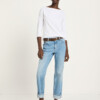 U-Boot Shirt mit 3/4 Arm bright white von Lanius