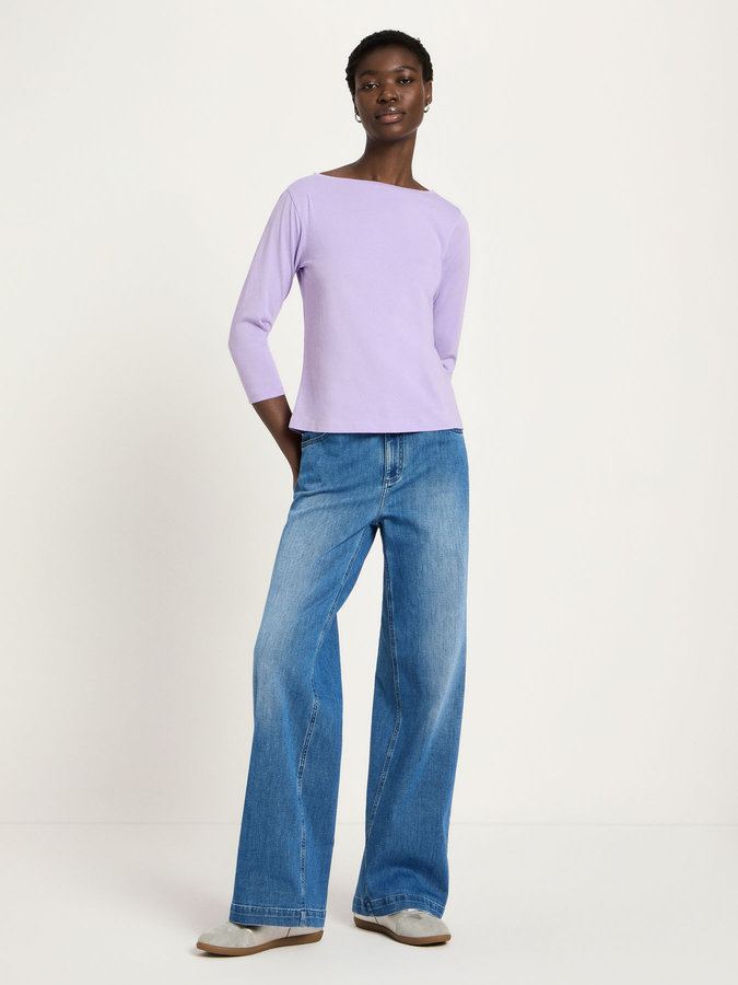 U-Boot Shirt mit 3/4 Arm verbena von Lanius