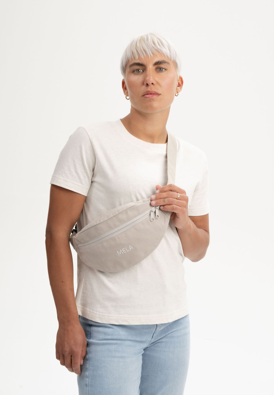 Hip Bag light stone von MELAWEAR