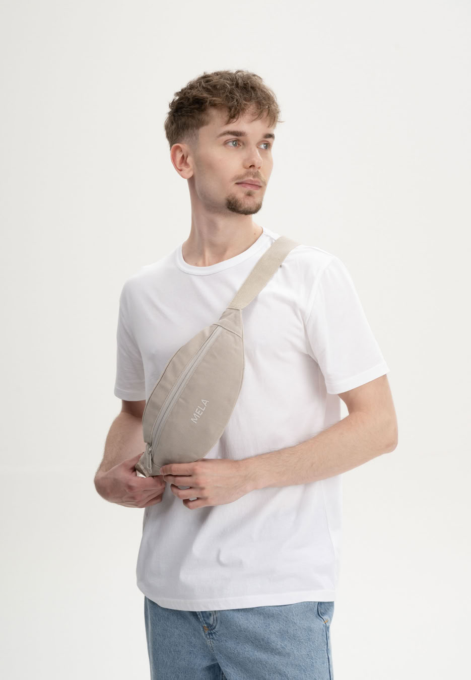 Hip Bag light stone von MELAWEAR