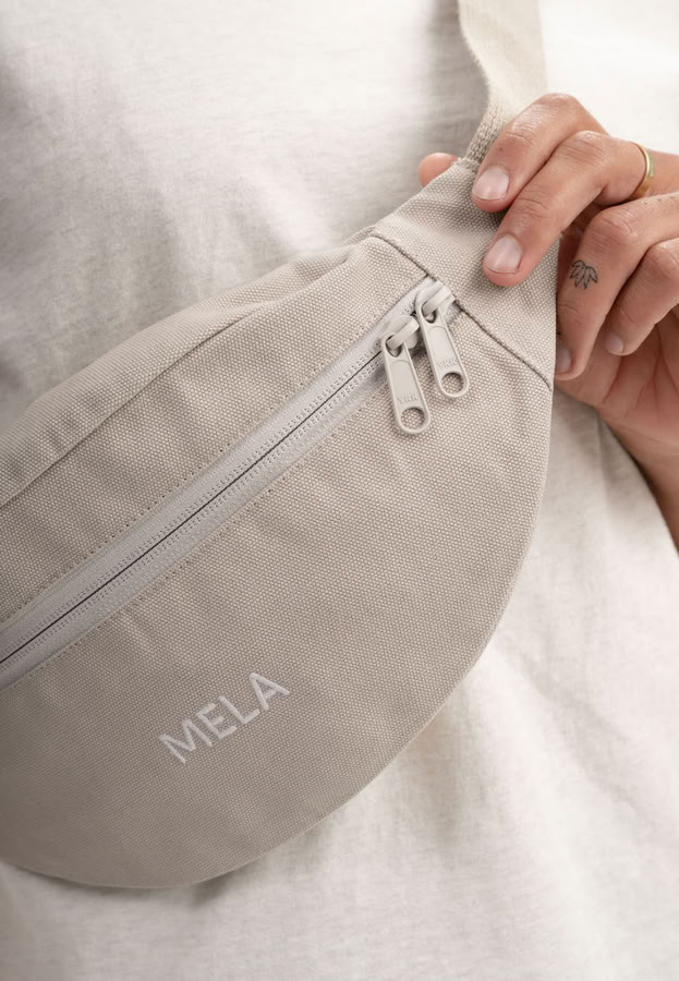 Hip Bag light stone von MELAWEAR