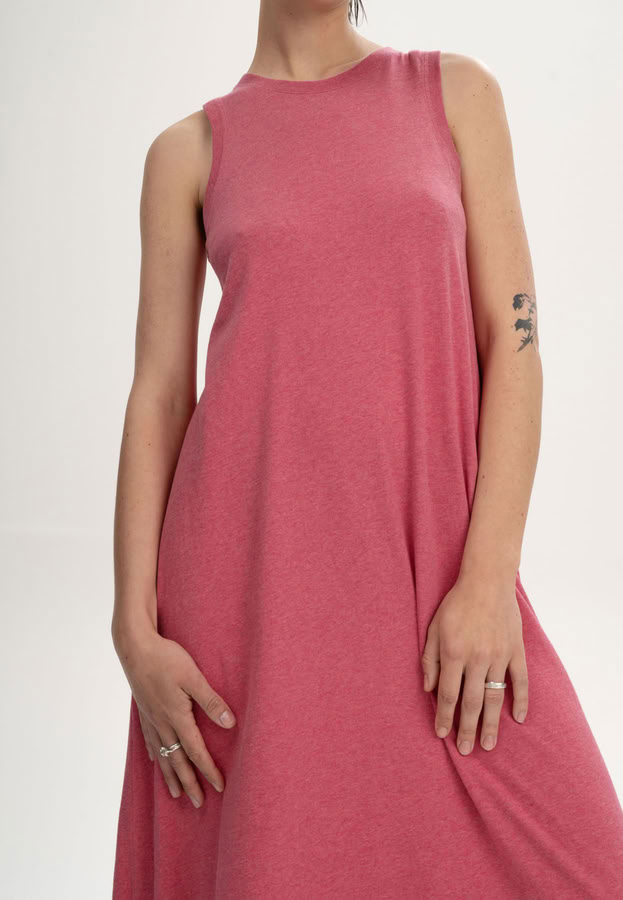 Kleid Mahika blossom melange von MELAWEAR