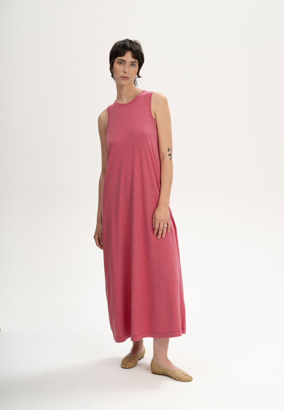 Kleid Mahika blossom melange von MELAWEAR